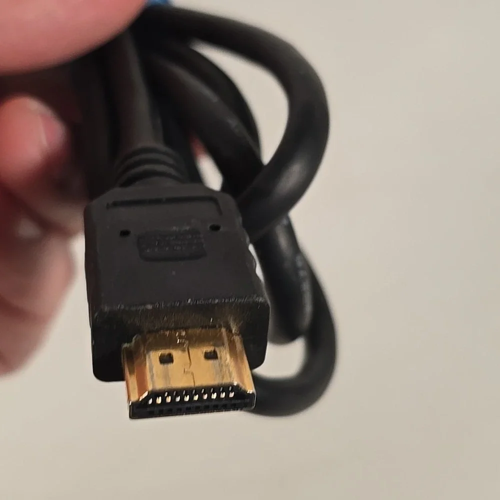 Lot Of 3, HDMI To HDMI Cables Black Various Lengths & Cable Sizes‎